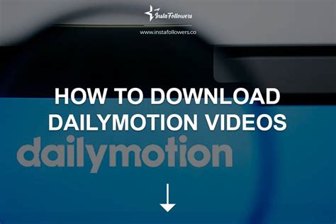 So, when you <strong>download</strong> a video using our tool, it will be saved in MP4 format by default. . Dailymotion to download